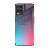 Rainbow Laser Realme 8 Glass Back Cover Online