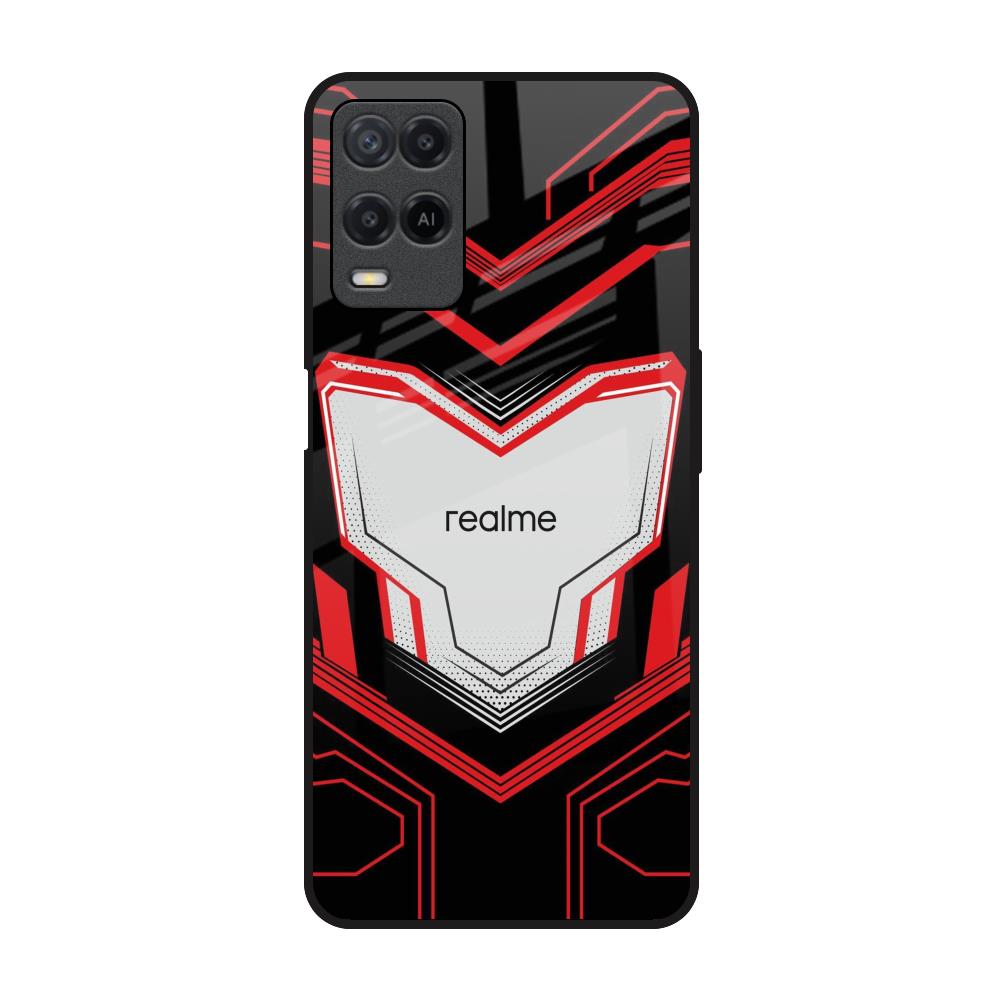 Quantum Suit Realme 8 Glass Back Cover Online