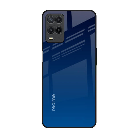 Very Blue Realme 8 Glass Back Cover Online