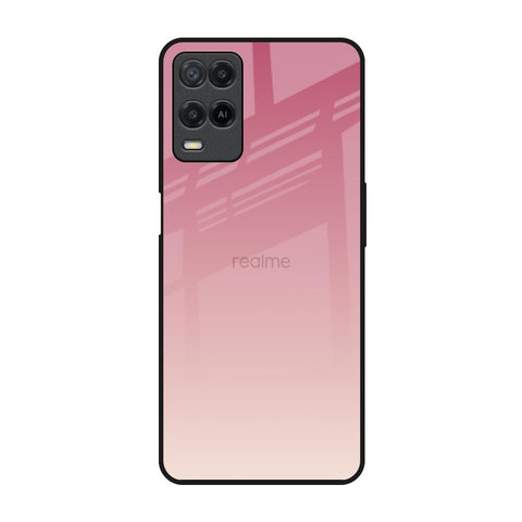 Blooming Pink Realme 8 Glass Back Cover Online