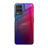 Magical Color Shade Realme 8 Glass Back Cover Online
