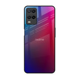 Magical Color Shade Realme 8 Glass Back Cover Online