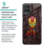 Angry Baby Super Hero Glass Case for Realme 8