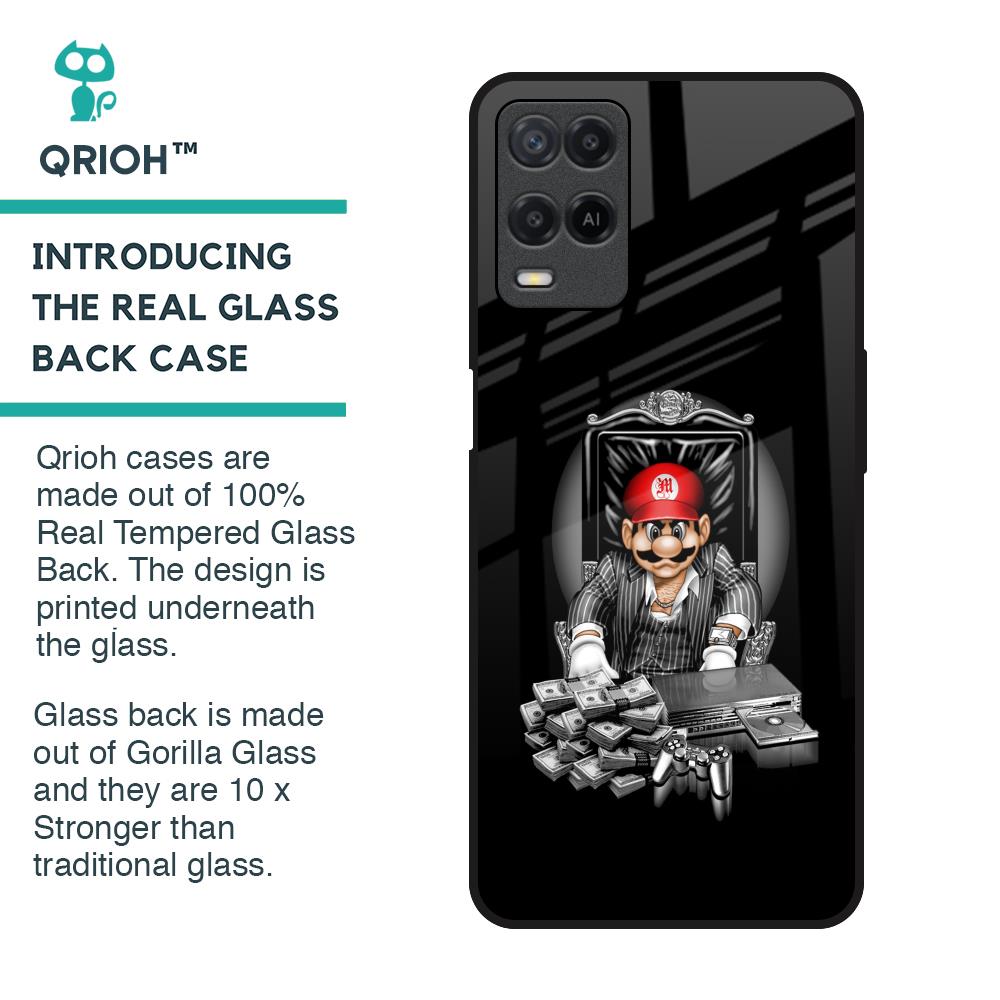 Dark Secret Glass Case for Realme 8