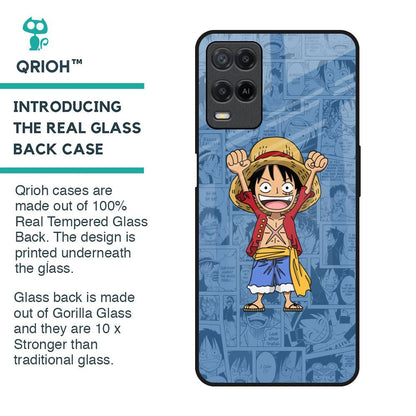 Chubby Anime Glass Case for Realme 8