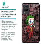 Joker Cartoon Glass Case for Realme 8