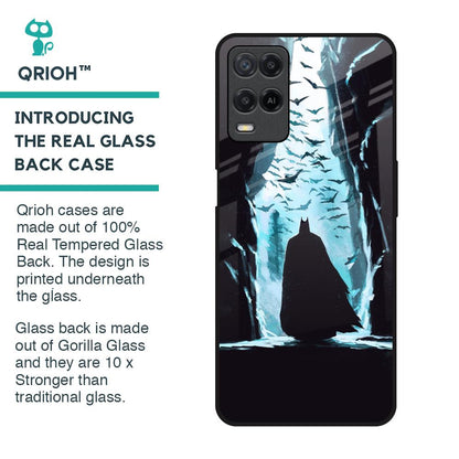Dark Man In Cave Glass Case for Realme 8
