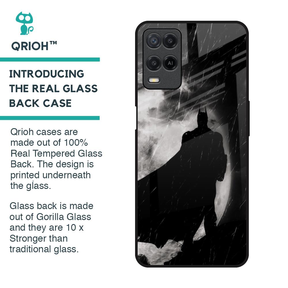 Dark Warrior Hero Glass Case for Realme 8