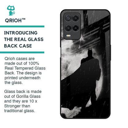Dark Warrior Hero Glass Case for Realme 8