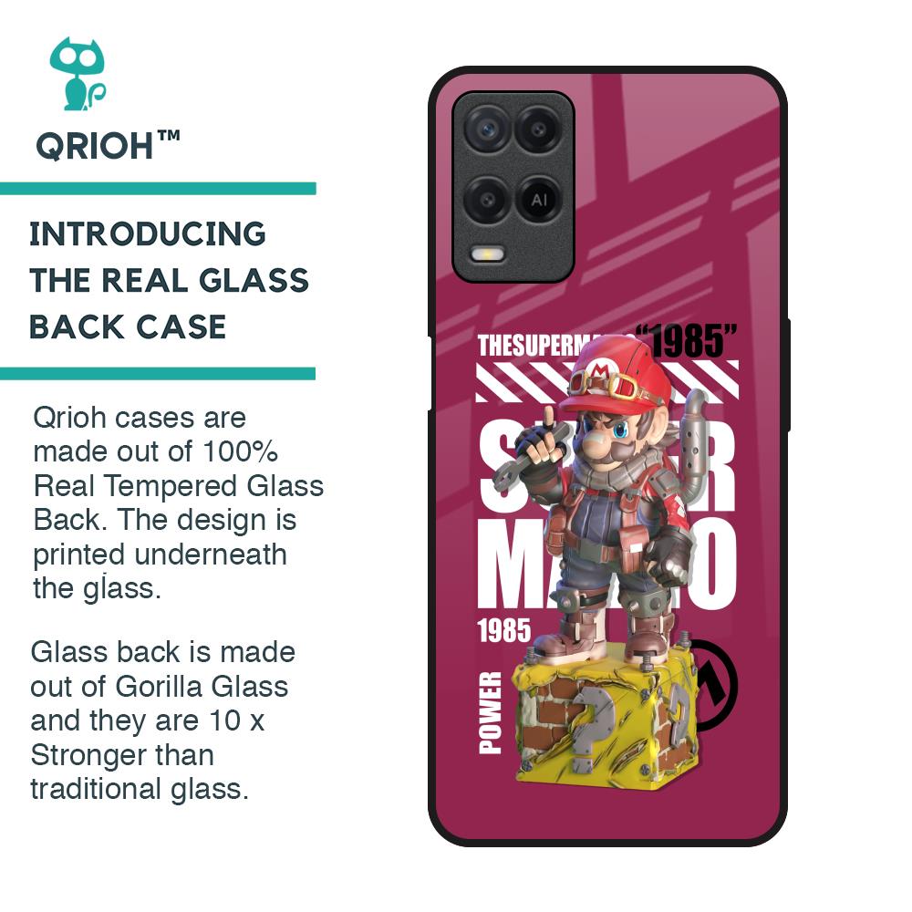 Gangster Hero Glass Case for Realme 8