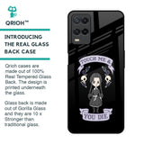 Touch Me & You Die Glass Case for Realme 8