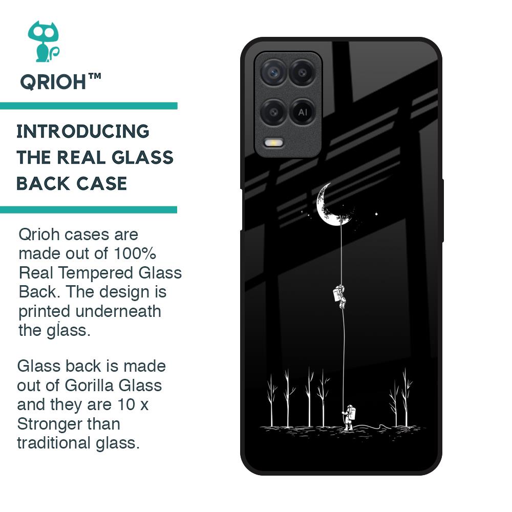 Catch the Moon Glass Case for Realme 8