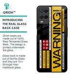 Aircraft Warning Glass Case for Realme 8