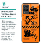 Anti Social Club Glass Case for Realme 8