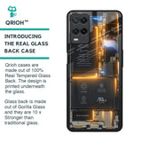 Glow Up Skeleton Glass Case for Realme 8