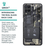 Skeleton Inside Glass Case for Realme 8