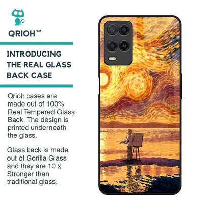 Sunset Vincent Glass Case for Realme 8