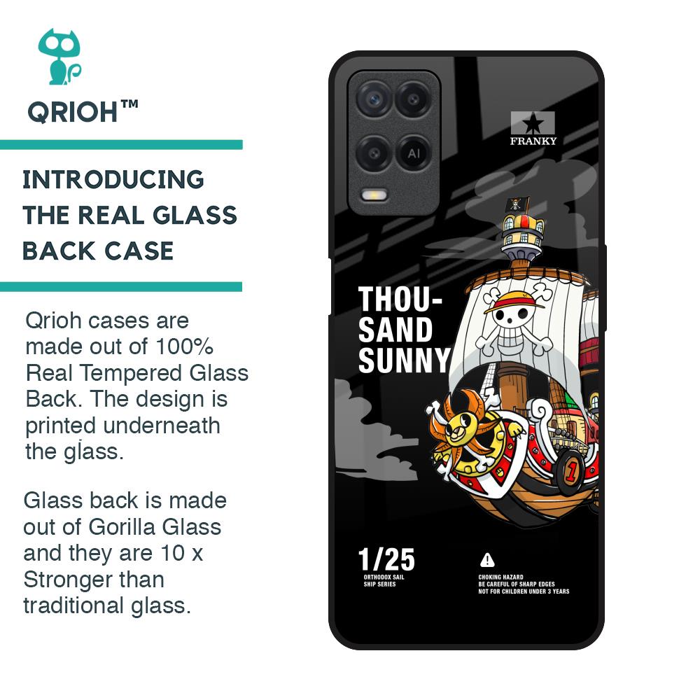 Thousand Sunny Glass Case for Realme 8