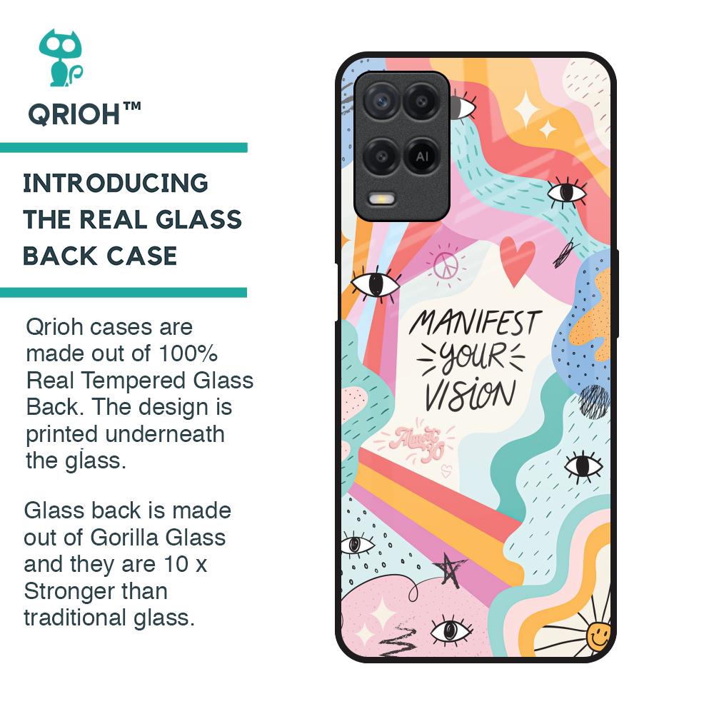 Vision Manifest Glass Case for Realme 8