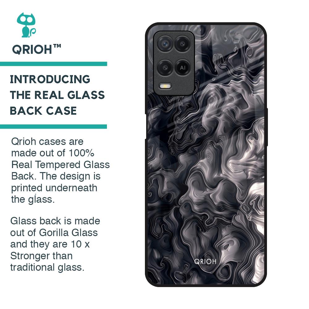 Cryptic Smoke Glass Case for Realme 8