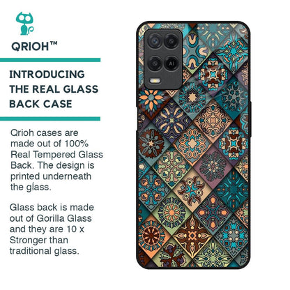 Retro Art Glass Case for Realme 8