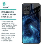 Dazzling Ocean Gradient Glass Case For Realme 8