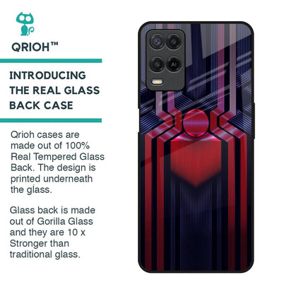 Super Art Logo Glass Case For Realme 8