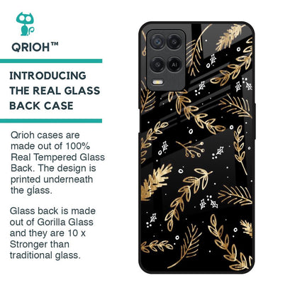 Autumn Leaves Glass Case for Realme 8