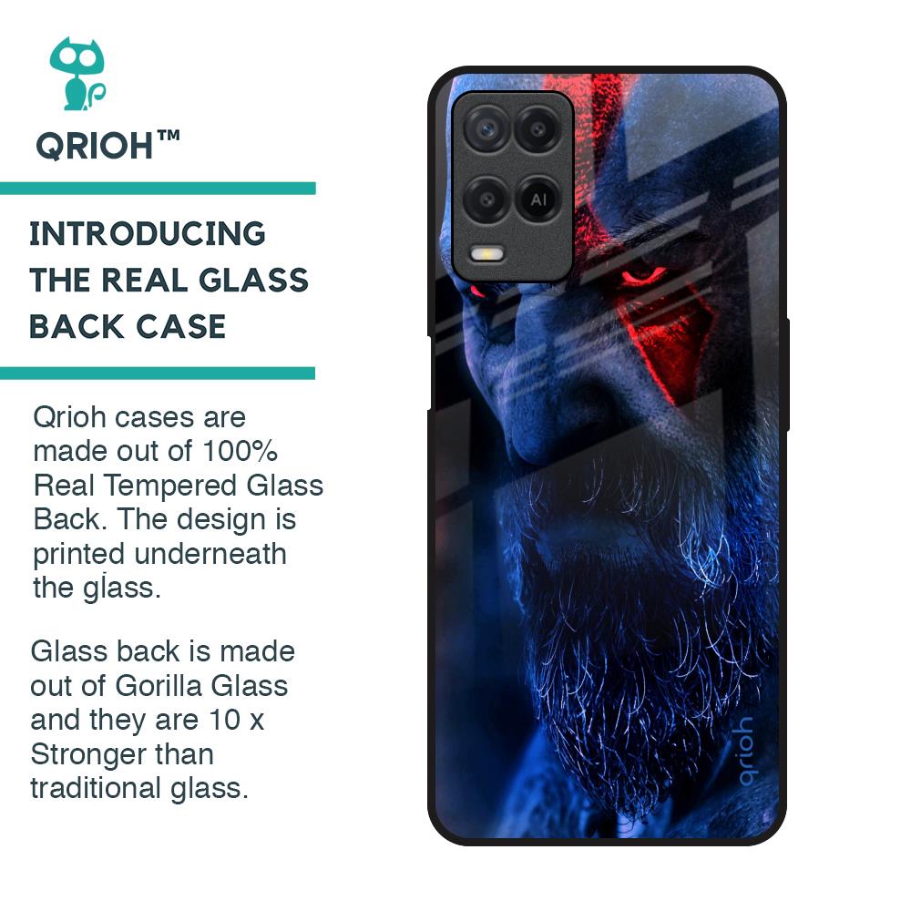 God Of War Glass Case For Realme 8