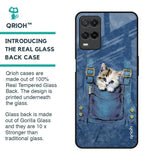 Kitty In Pocket Glass Case For Realme 8