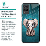Adorable Baby Elephant Glass Case For Realme 8