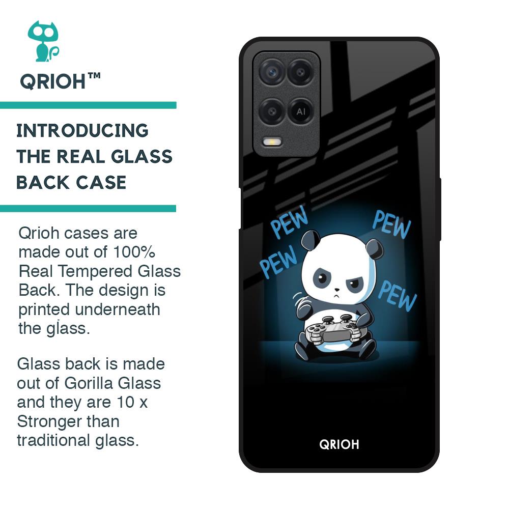 Pew Pew Glass Case for Realme 8