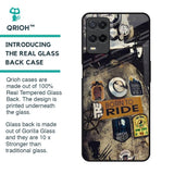Ride Mode On Glass Case for Realme 8