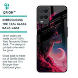 Moon Wolf Glass Case for Realme 8