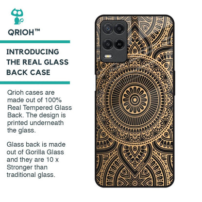 Luxury Mandala Glass Case for Realme 8