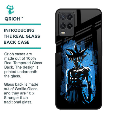 Splatter Instinct Glass Case for Realme 8