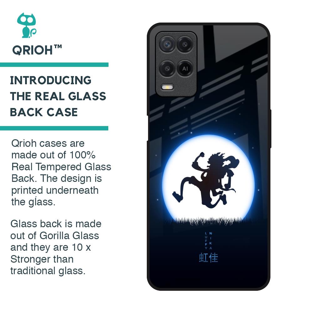 Luffy Nika Glass Case for Realme 8