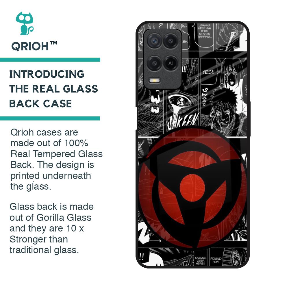 Sharingan Glass Case for Realme 8