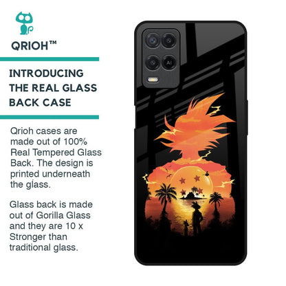Japanese Paradise Glass Case for Realme 8