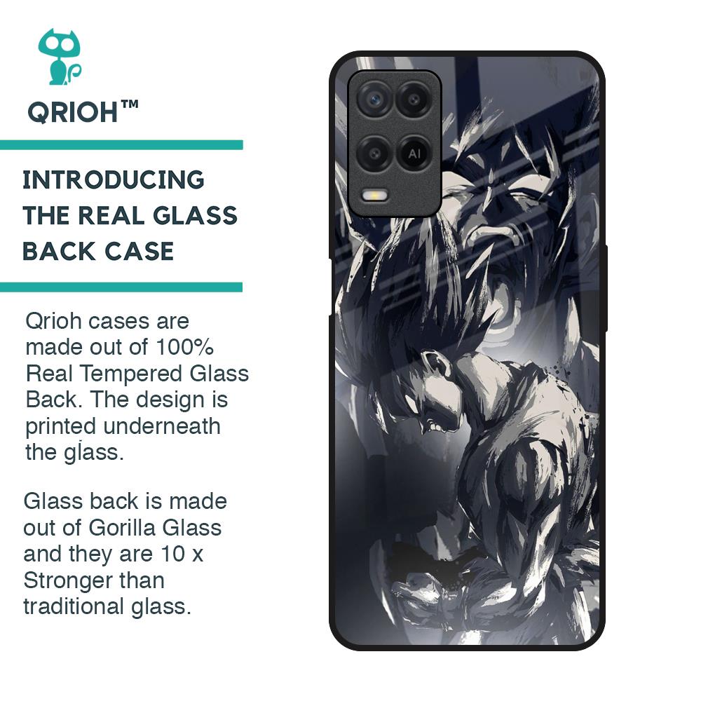 Sketch Art DB Glass Case for Realme 8