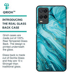 Ocean Marble Glass Case for Realme 8