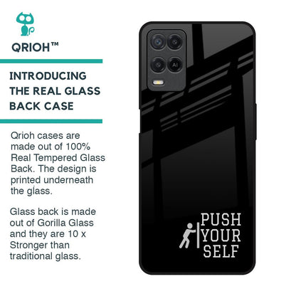Push Your Self Glass Case for Realme 8