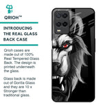Wild Lion Glass Case for Realme 8