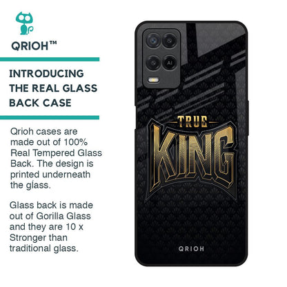 True King Glass Case for Realme 8