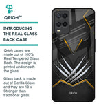 Black Warrior Glass Case for Realme 8