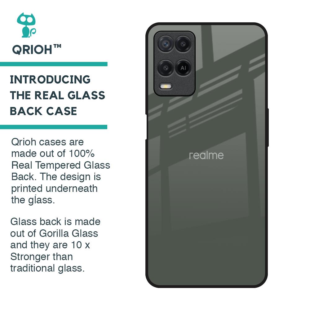 Charcoal Glass Case for Realme 8