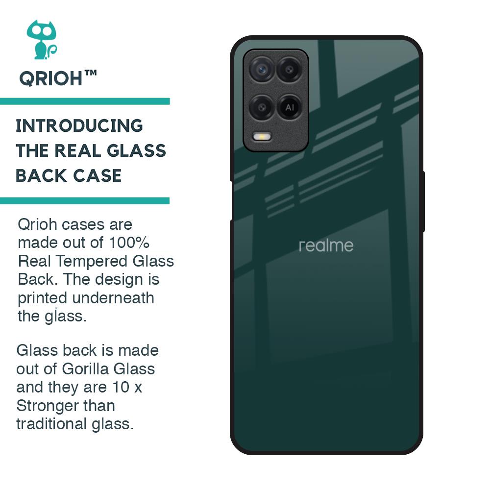 Olive Glass Case for Realme 8