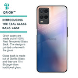 Blue Mauve Gradient Glass Case for Realme 8