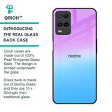 Unicorn Pattern Glass Case for Realme 8