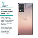 Golden Mauve Glass Case for Realme 8